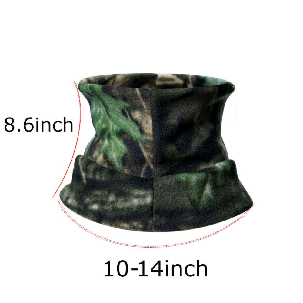 Winter Polar Fleece Neck Gaiter Face Mask - Windproof & Cold Weather