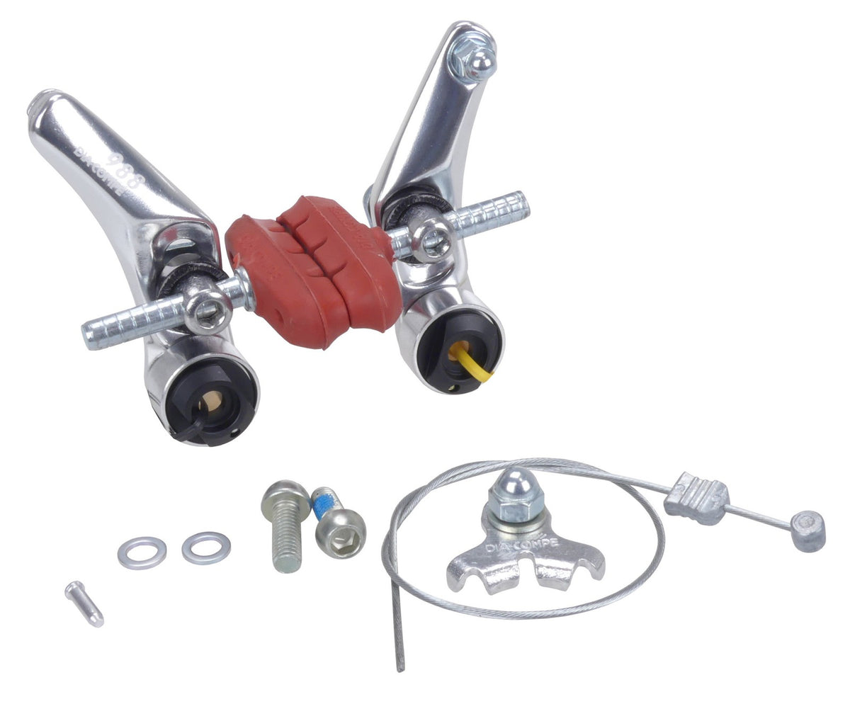 Cantilever Bicycle Brake Caliper for BMX MTB Silver 988