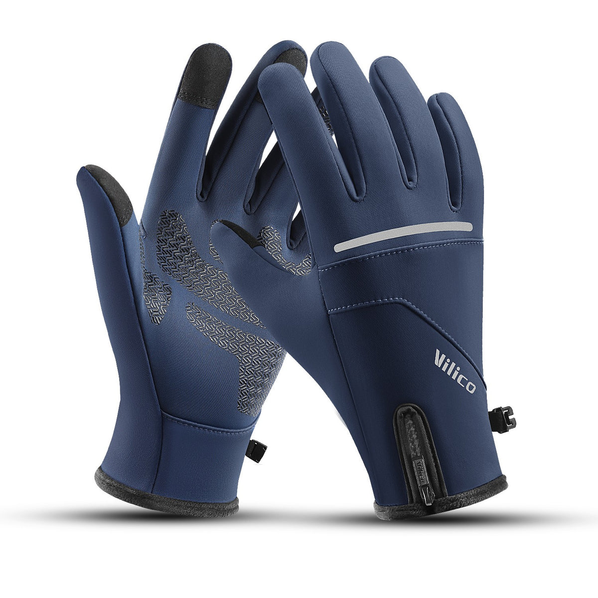 Winter Thermal Touchscreen Gloves with Non-Slip Grip for Running & Driving