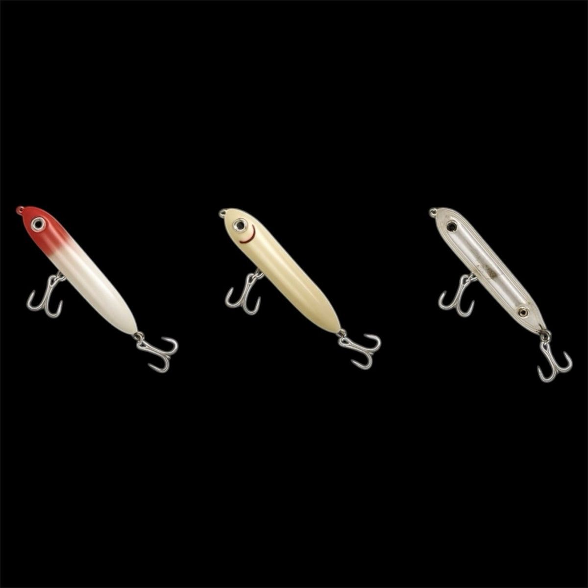 Topwater Fishing Lures (3 Pack) Spook Pencil Baits for Freshwater & Saltwater