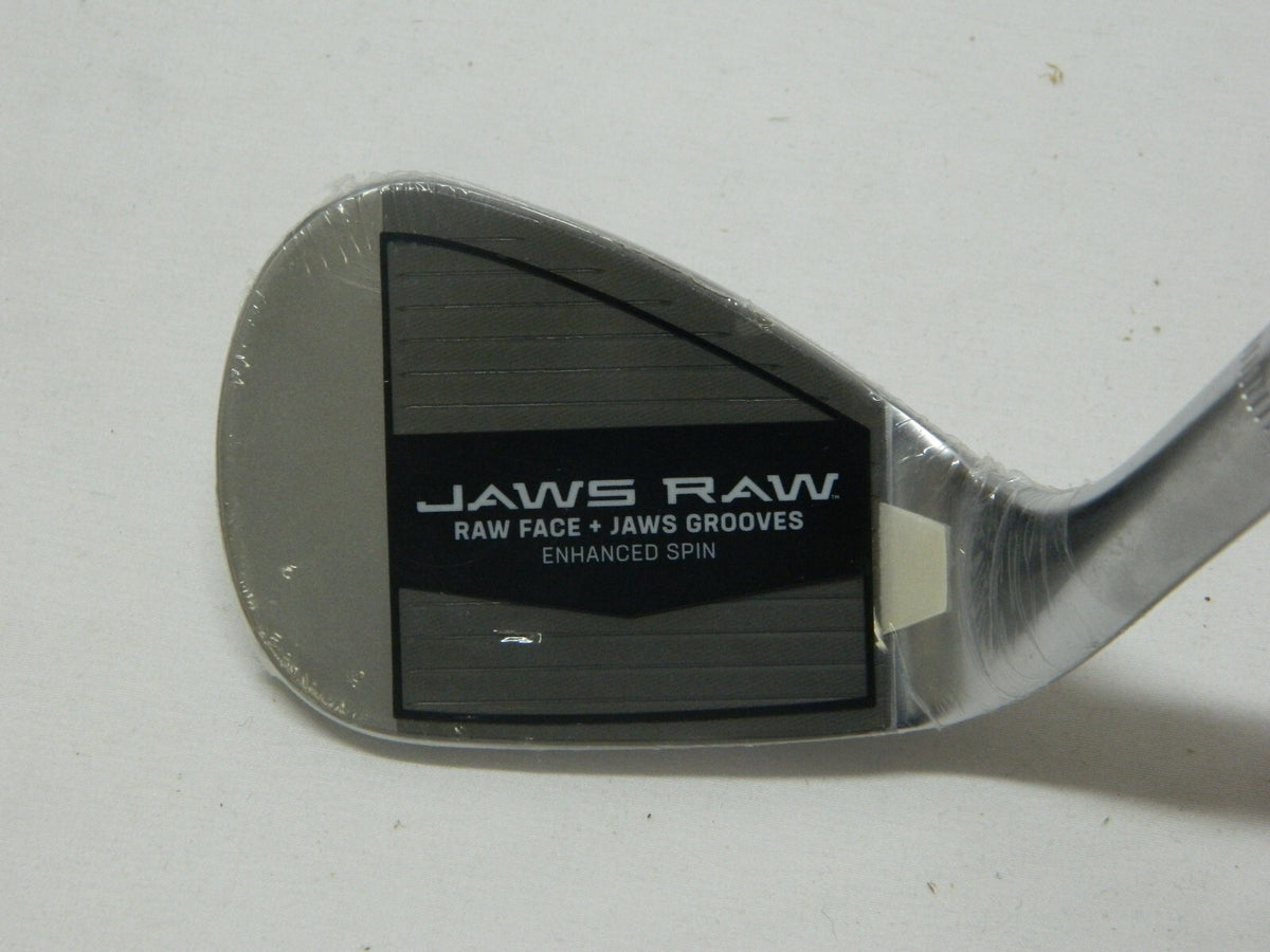 Callaway Jaws RAW Chrome Lob Wedge 58.10° Steel DG Spinner Wedge