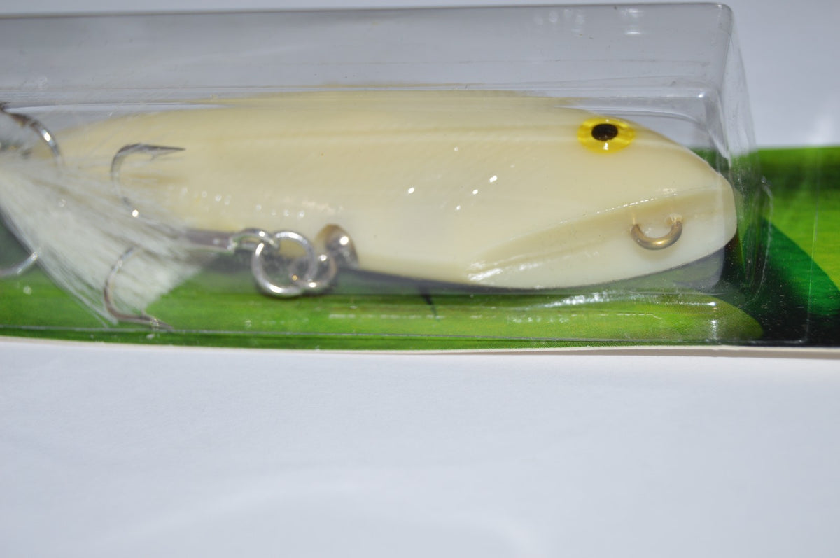 Cotton Cordell Blue Sinking Glide Bait 3 5/8 Inch Bone for Saltwater Fishing