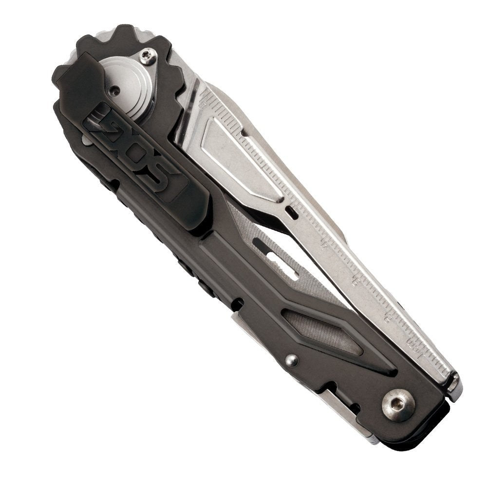12-in-1 Multi-Tool Pliers with One-Hand Deploy - Portable EDC Tool