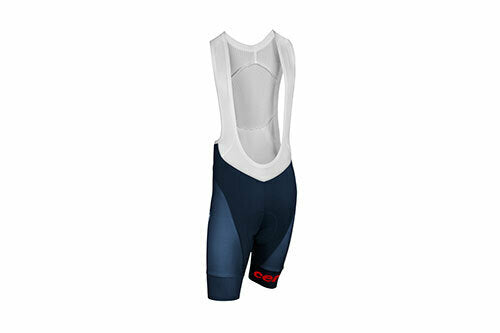 Women's Cycling Bib Shorts Large Navy Breathable Wicking Mesh Pad