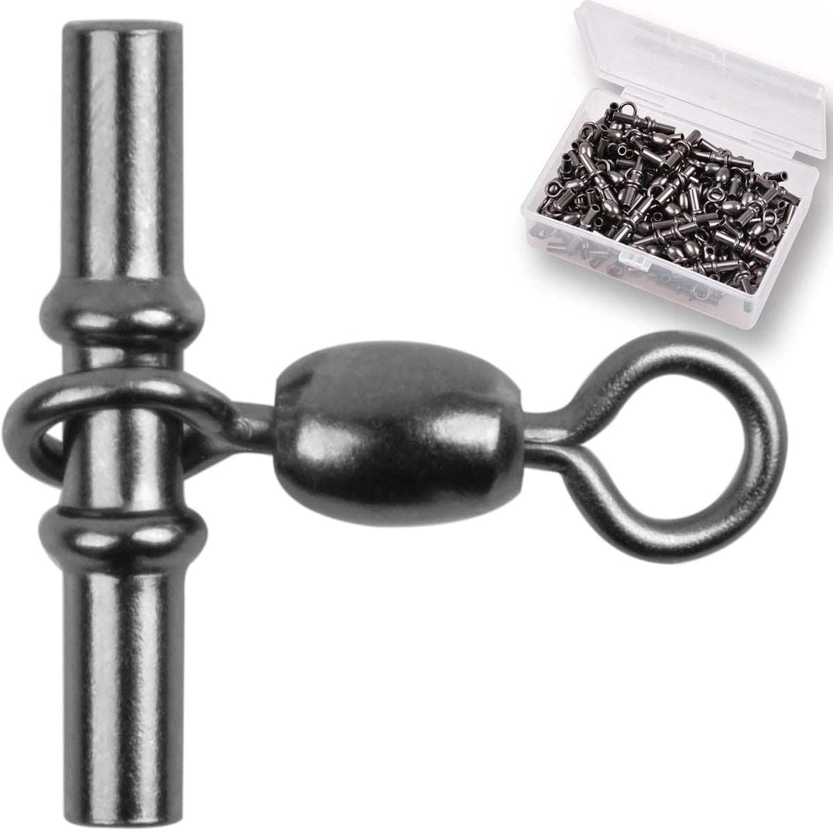 Heavy Duty 3-Way Swivels for Deep Drop Rigs Saltwater Fishing Tackle - 25 pcs