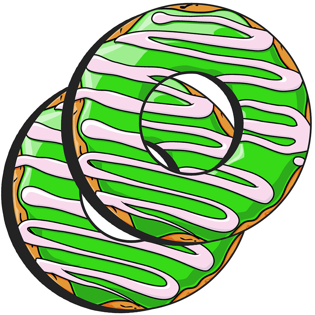 Premium BMX Bike Handlebar Grip Donuts - Multiple Designs & Sizes