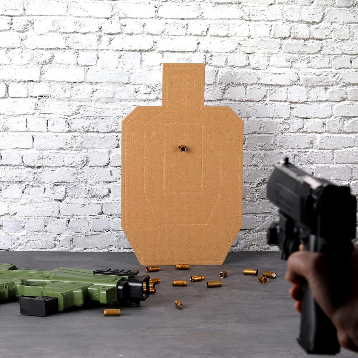 100 Pcs Shooting Cardboard Targets for Range Practice & Competition