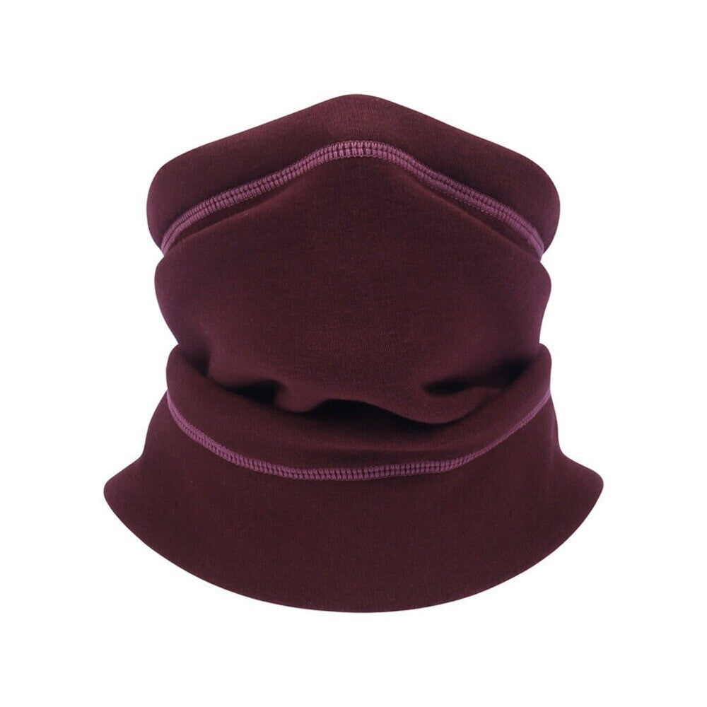 Winter Neck Gaiter Face Mask - Windproof Fleece Scarf for Cold Weather