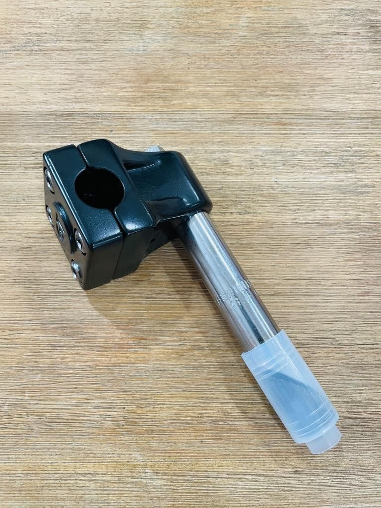 Bicycle Stem Gooseneck DYNO Reproduction 1980s Black Mallet Style BMX Cruiser