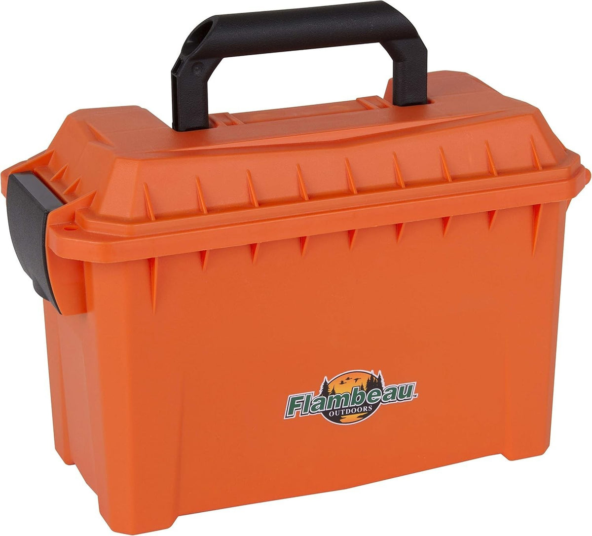 Marine Dry Storage Box Waterproof Weather-Resistant Orange 11 Inch