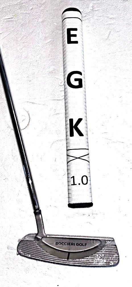 Heavy Blade Putter with EGK 1.0 Grip - Custom Length Golf Club with Head Cover