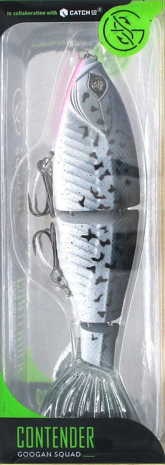 7-Inch Slow Sinking Soft Plastic Swimbaits for Crappie and Bass - 2 Pack