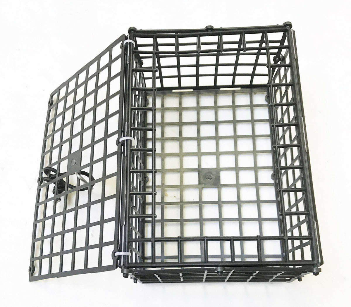 Vinyl Coated Crab Trap 24x24x12 Inches with All Accessories Kit