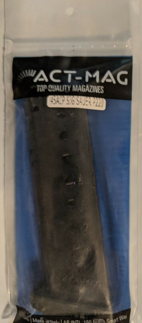 Sig Sauer P220 45ACP 8-Round Steel Magazine - Black ACT-MAG