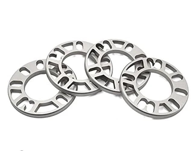 Universal 12mm Aluminum Wheel Spacers for 4 & 5 Lug Vehicles Set of 4