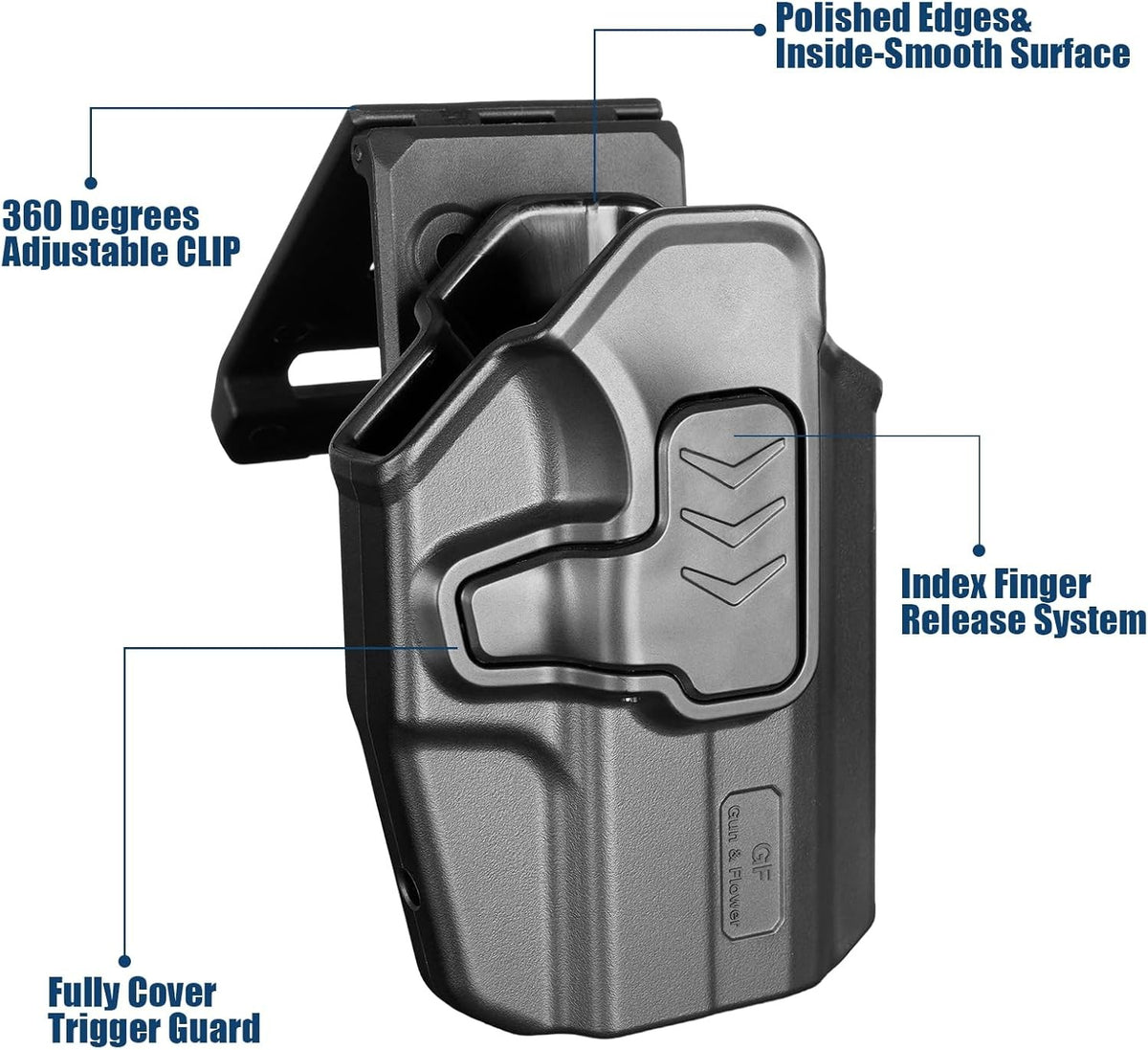 Level II OWB Holster for Sig Sauer P365 X-Macro - Outside Waistband RH Carry