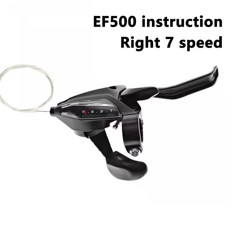 Multi-Speed Bike Shifter Set for MTB and City Bikes - 3x7/8 Speed Compatible