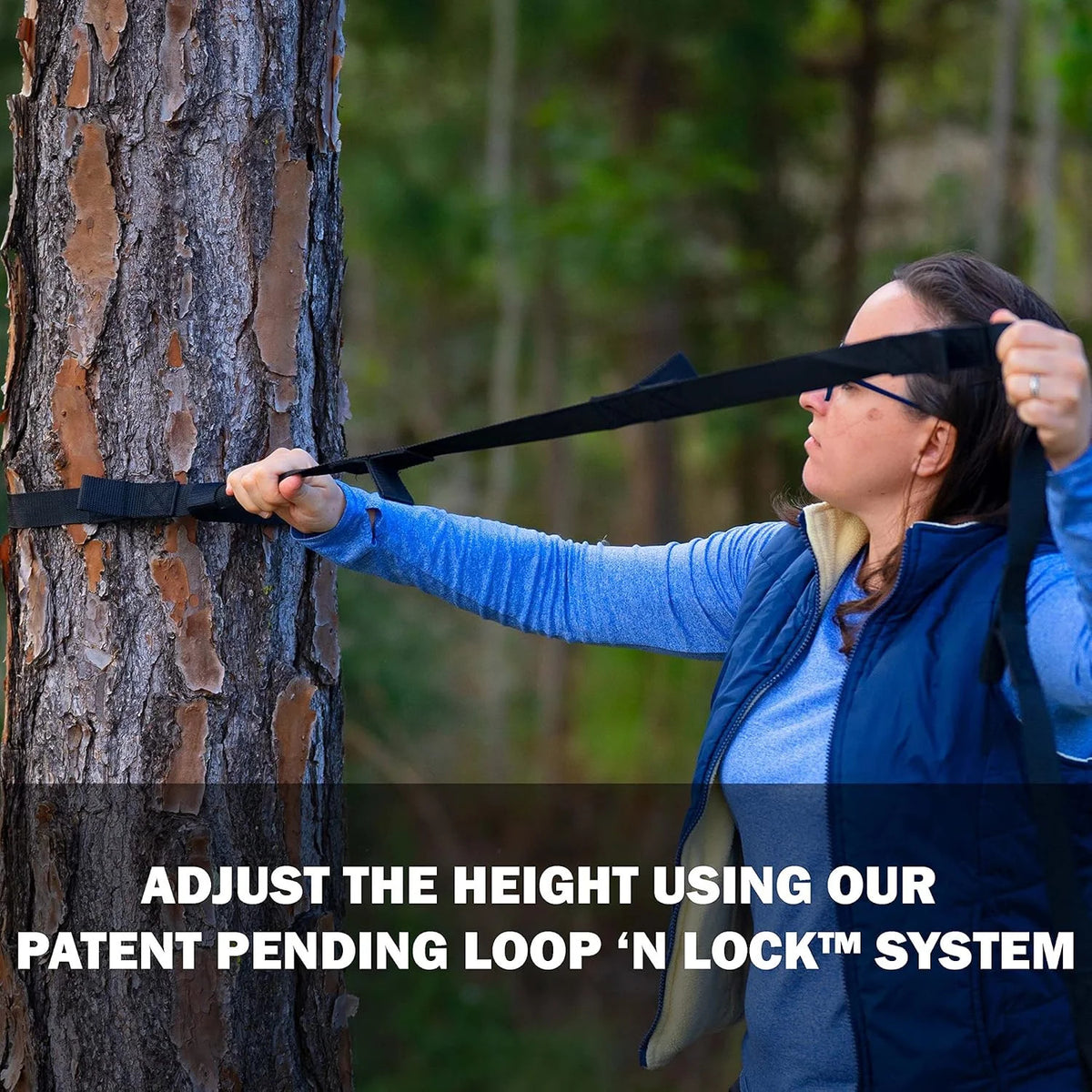 Hammock Suspension Straps with Hooks - Adjustable, Non-Slip Polyester Nylon, 300 Lb Capacity