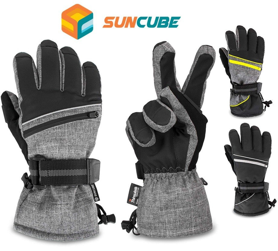 Waterproof Winter Thermal Ski Gloves Insulated for Men and Women