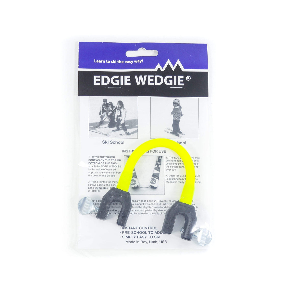 Ski Wedge Tool for Beginners - Edgie Wedgie Original Ski Accessory