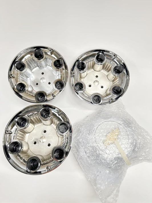 Chrome Wheel Center Caps for Chevy Silverado 1500 2003-2018 - 6 Lug 16-17 Inches