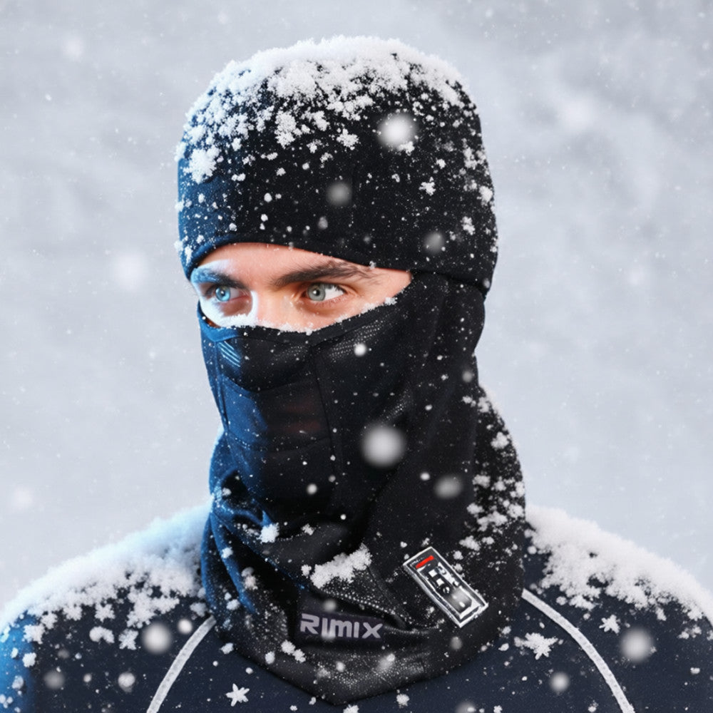 Full Face Ski Mask Balaclava for Winter Outdoor Activities Windproof Thermal Fleece