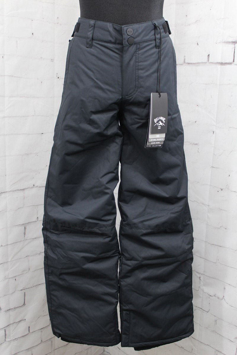Boy Snowboard Pants Black Youth Large Grom Waterproof Insulated Skiwear