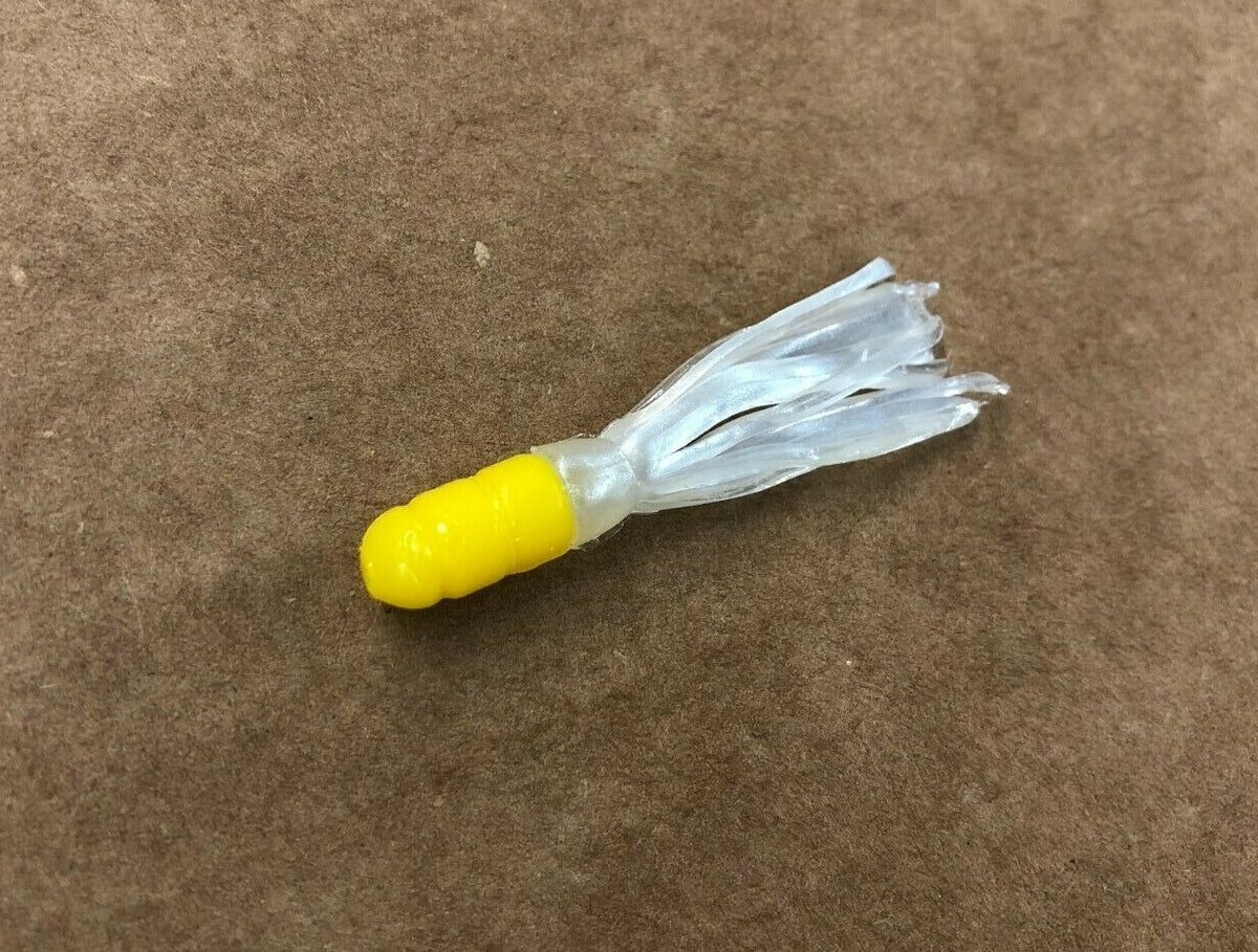 Bulk 500 Crappie Tube Jigs - 2 Inch Soft Plastic Fish Baits, USA Made
