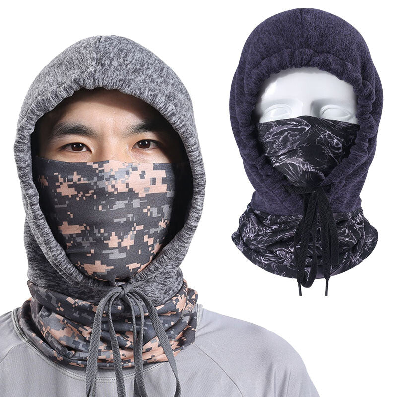 Winter Windproof Balaclava Ski Mask for Men Women Fleece Neck Warmer Face Cover