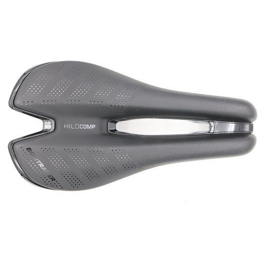 Bontrager Hilo Comp Triathlon Saddle 134mm Split Nose Steel Rails