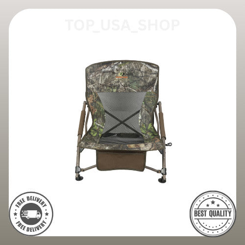 Hunting Chair with Camouflage Fabric - Portable, Adjustable, Comfortable for Turkey Hunting