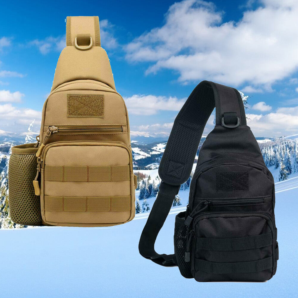 Men's Outdoor Tactical Shoulder Sling Backpack for Hiking Travel Sport