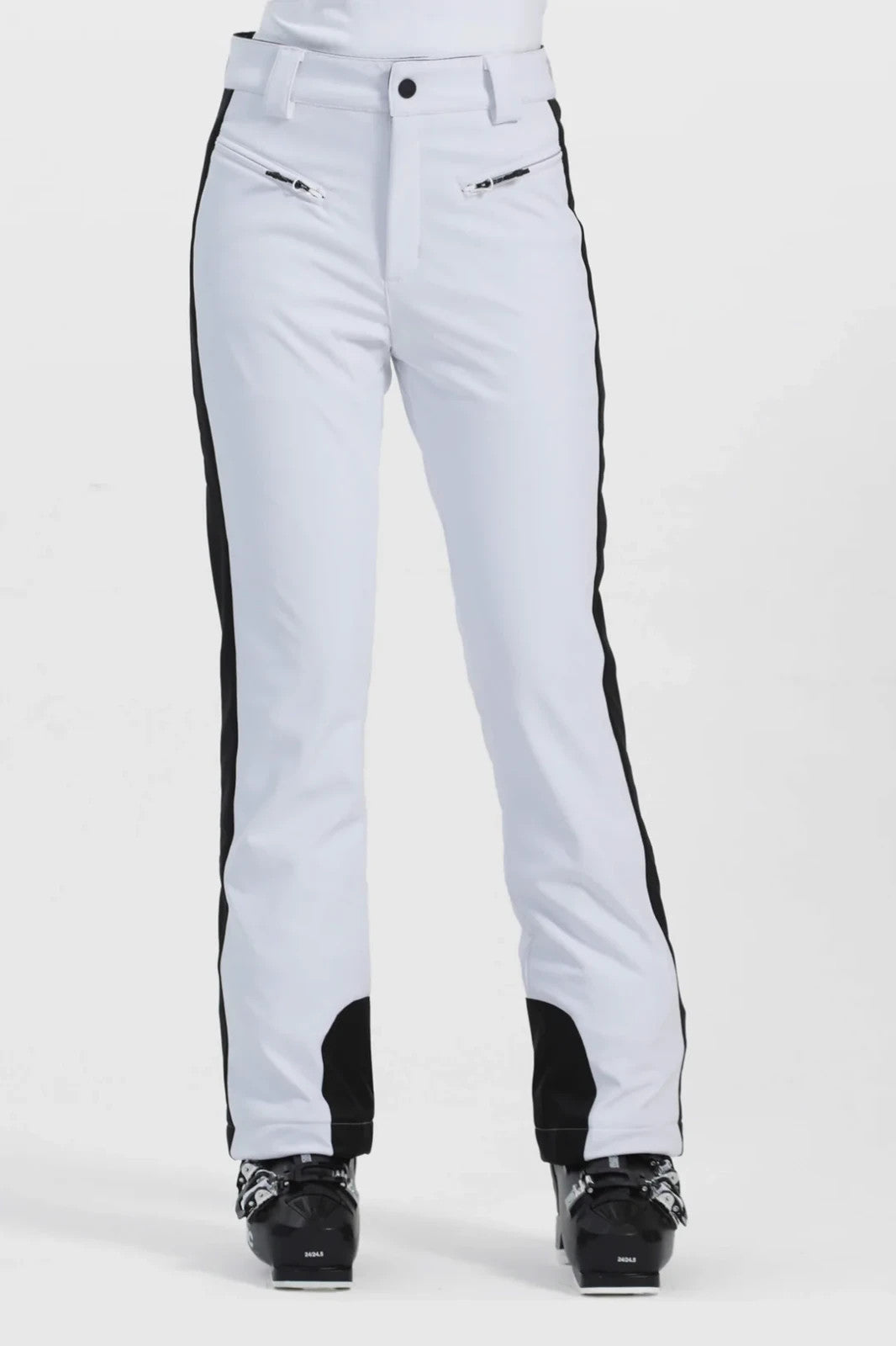 Women's Slim Fit Velvet-Lined Ski Pants - Waterproof Snow Pants M