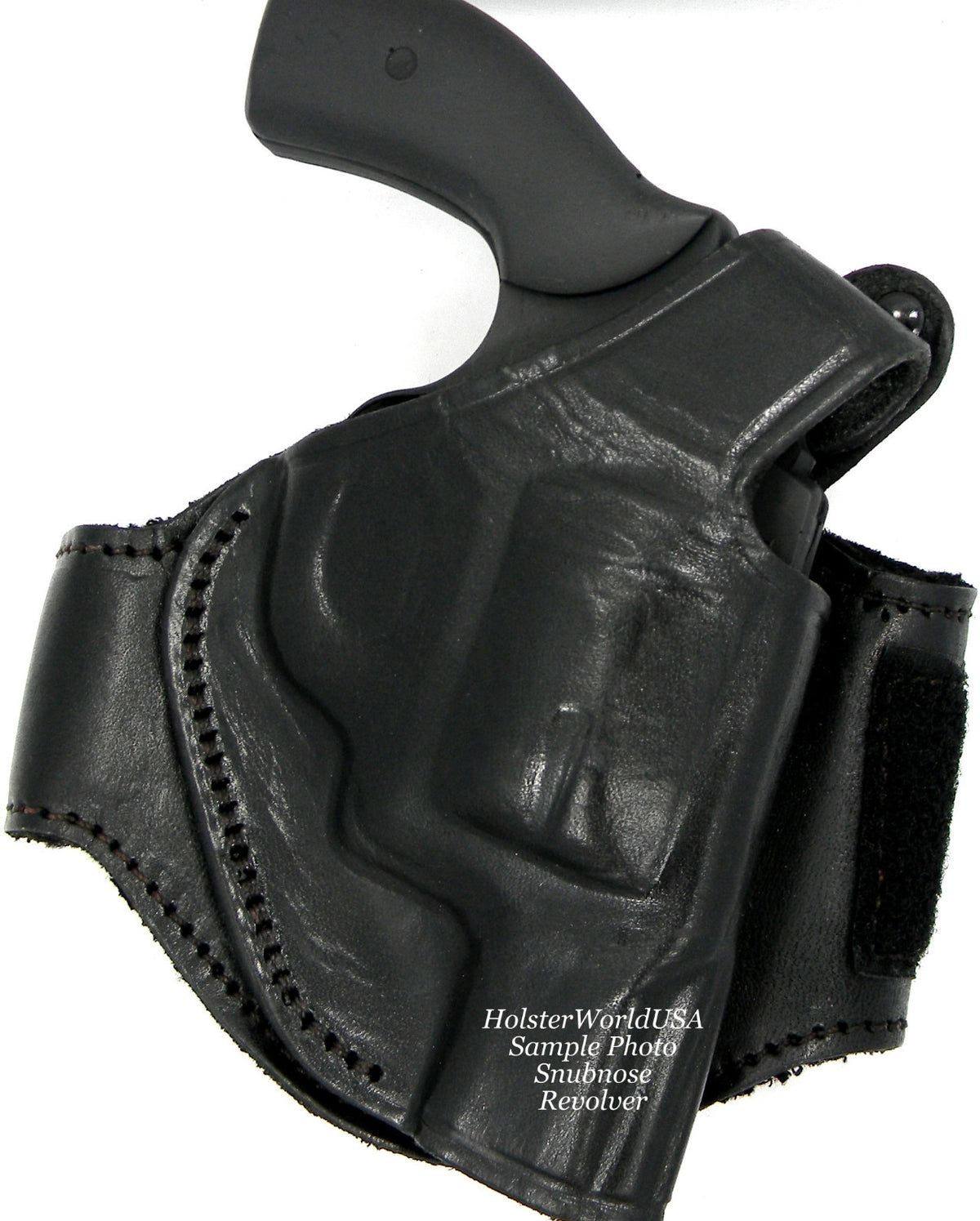 Premium Leather Ankle Holster for Concealed Carry - Right Hand Fit