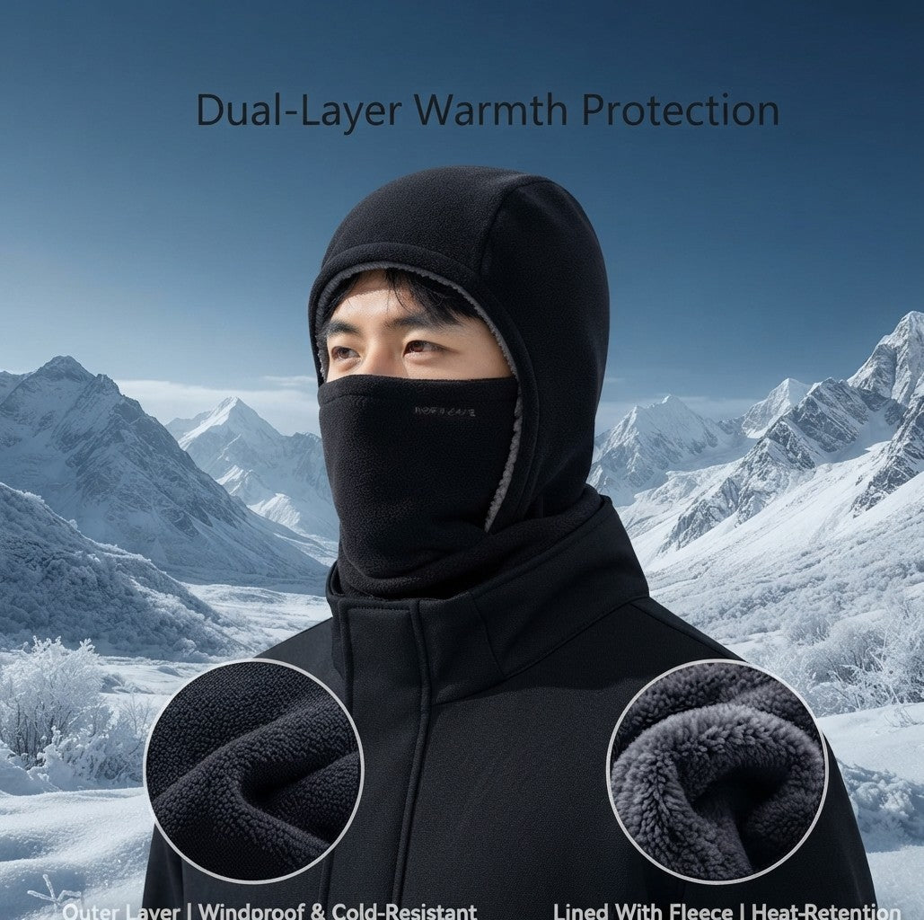 Windproof Thermal Balaclava for Winter Outdoor Activities - Cycling & Ski Mask