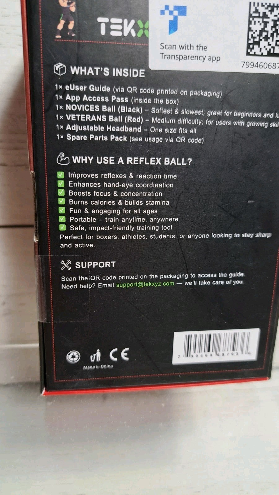 Reaction Ball with Headband for Speed and Agility Training - Boxing & Martial Arts Equipment