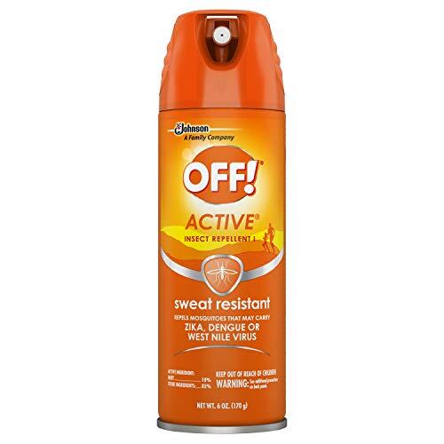 Active Insect Repellent Spray - Sweat Resistant 6 oz for Outdoor Use