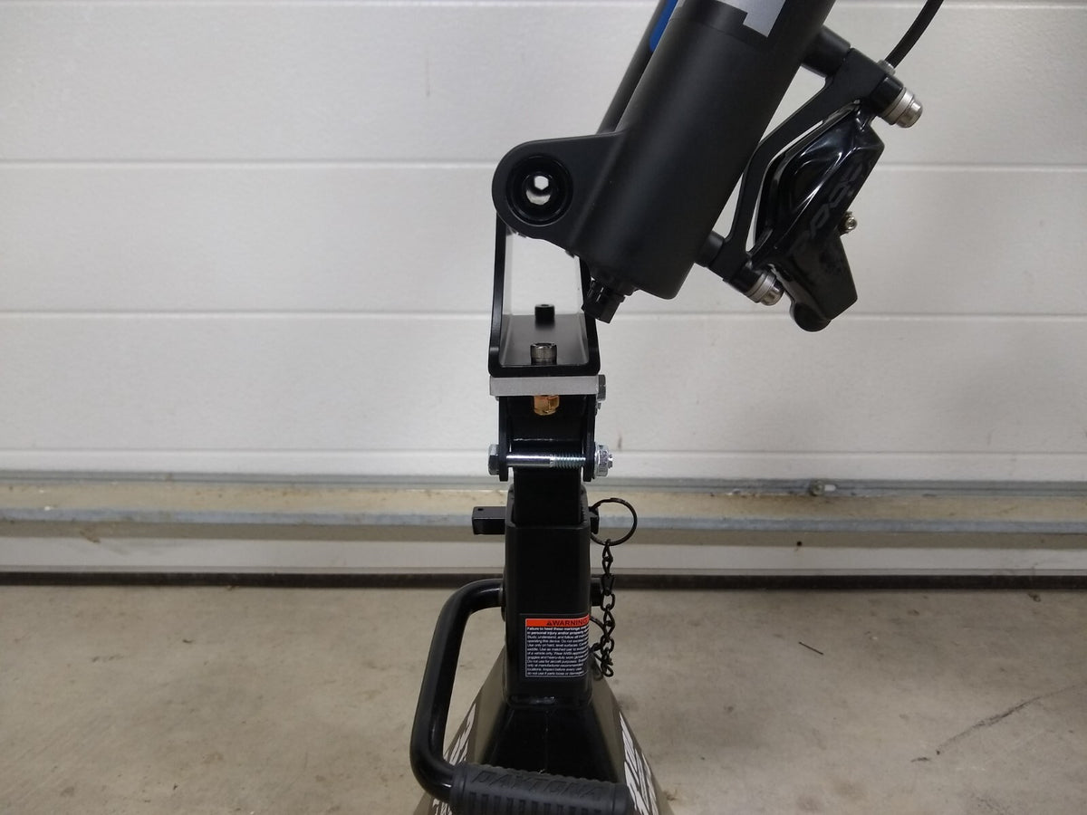 Bicycle Fork Mount Adapter for Indoor Trainer - Front Axle Support