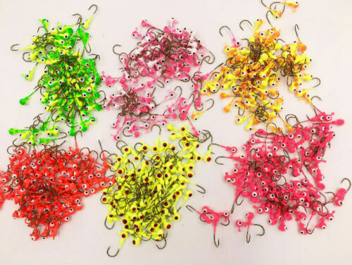 Fishing Jig Heads 50 Pack - Sharp, Durable Artificial Lures for Crappie & Bass