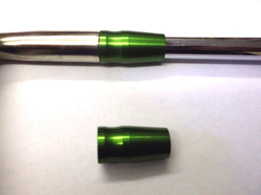 Golf Iron Ferrules Set of 3 - Aluminum United States Made Green Custom Ferrules