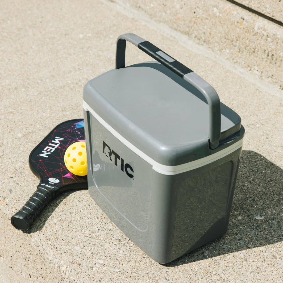 8 Qt Hard-Sided Personal Cooler for 12 Cans - Lightweight Portable Ice Chest