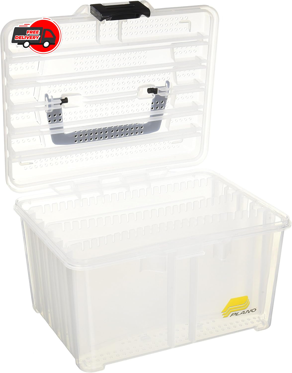Spinnerbait Storage Box Holds 72 Lures Waterproof Tackle Organizer