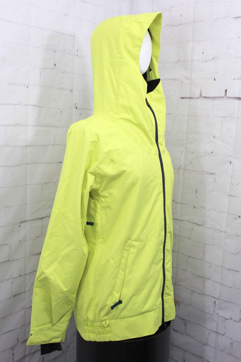 Women's Snowboard Shell Jacket - Waterproof & Breathable Ski Coat, Lemon Drop Yellow