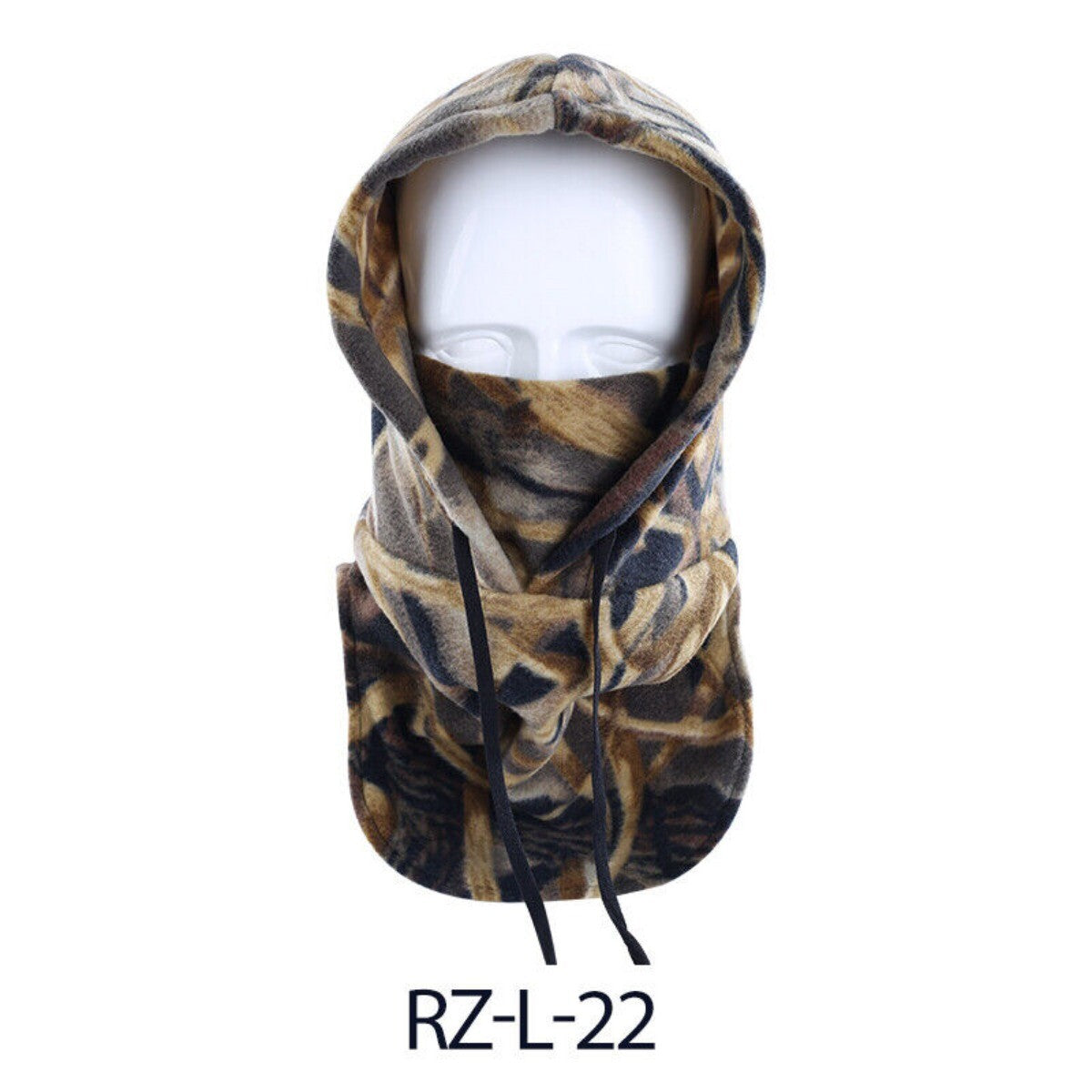 Thermal Fleece Balaclava Face Mask for Outdoor Cycling and Winter Sports