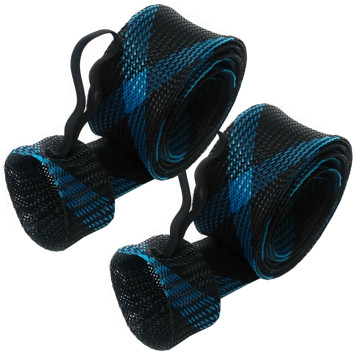 Fishing Rod Cover Sleeve Set 2-Pack - UV-Resistant, Durable, Fits Spinning & Casting Rods