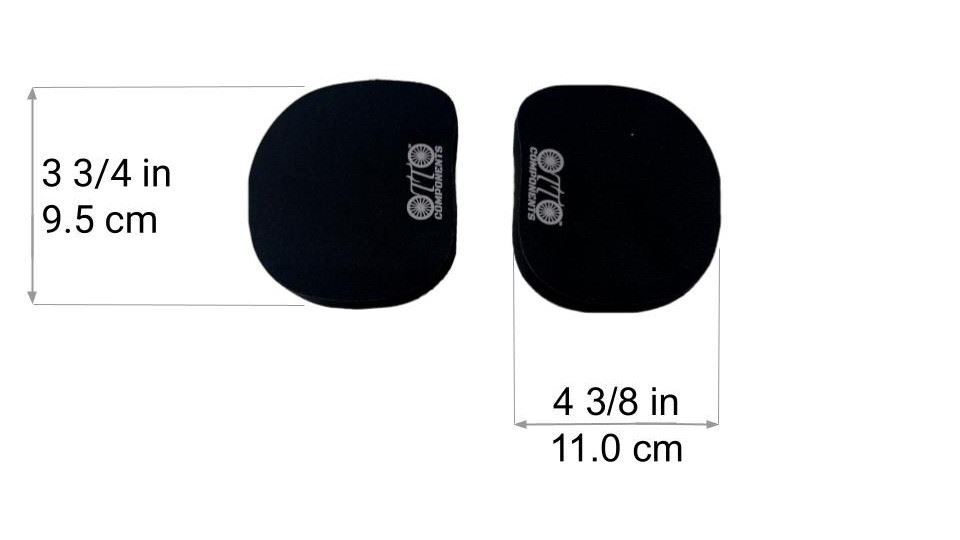Cycling Arm Pad Set with Velcro Replacement & Prep Kit for Aero Handlebar Comfort