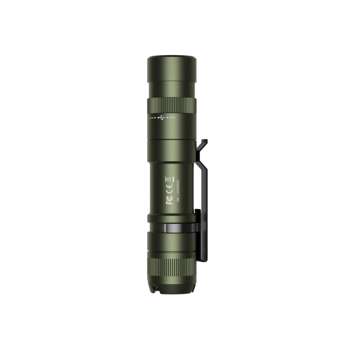 High Lumens Rechargeable LED Flashlight 3000 Lumens Water-Resistant Torch