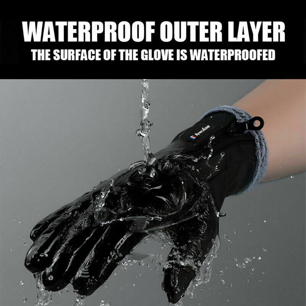 Winter Gloves Waterproof Windproof Touchscreen Gloves for Men Outdoor