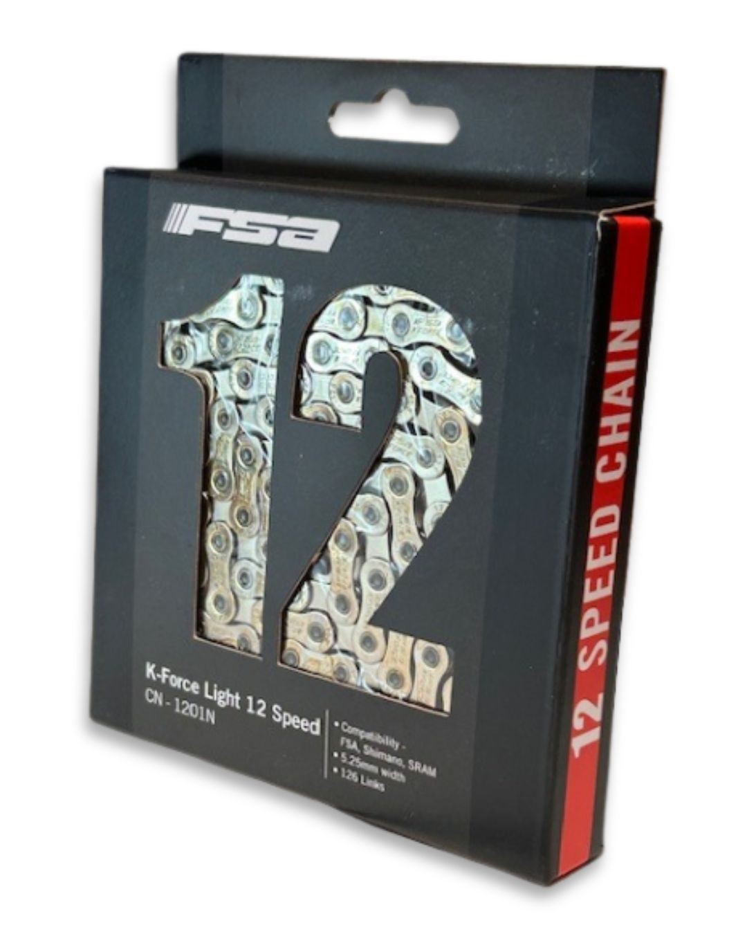 12-Speed Bicycle Chain - MTB & Road Bike Chain with Quick Link, 116 Links