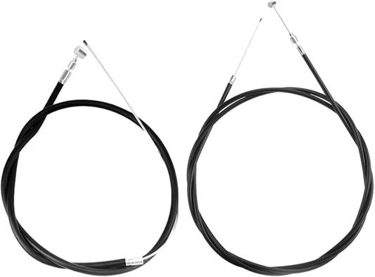 Bike Brake Cable Set - Front and Rear Compatible with Most Bikes